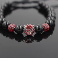 Thumbnail for Leopard Head  Onyx Stone Bracelet