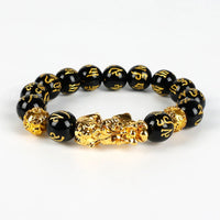 Thumbnail for Feng Shui Black Obsidian Wealth Bracelet
