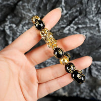 Thumbnail for Feng Shui Black Obsidian Wealth Bracelet