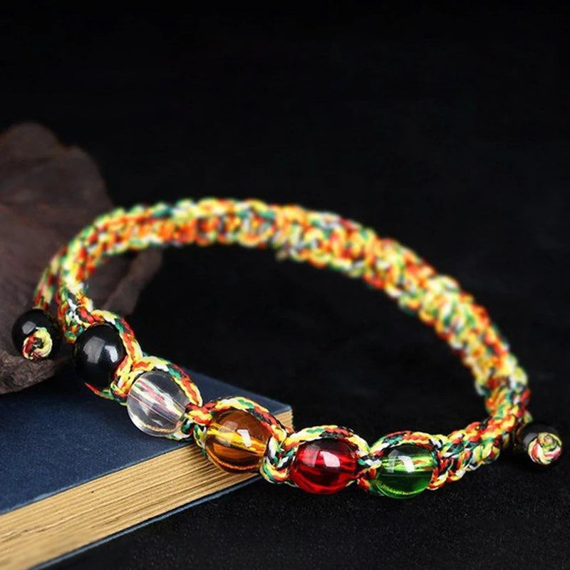Feng Shui Five Elements Tibetan Knot Bracelet