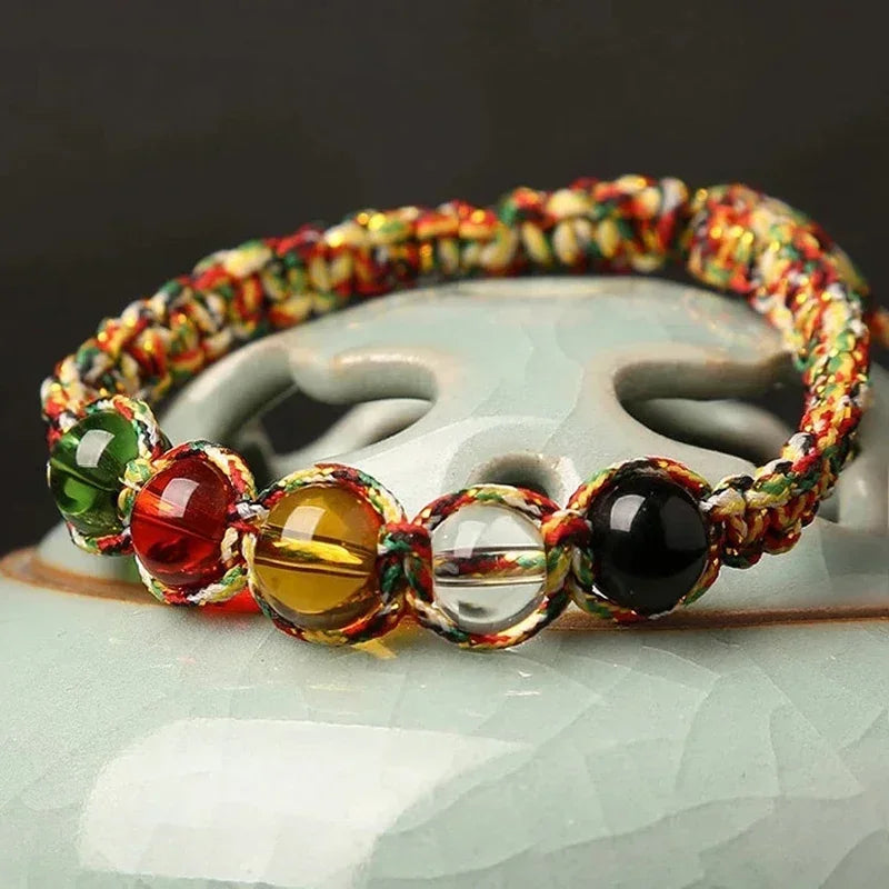 Feng Shui Five Elements Tibetan Knot Bracelet