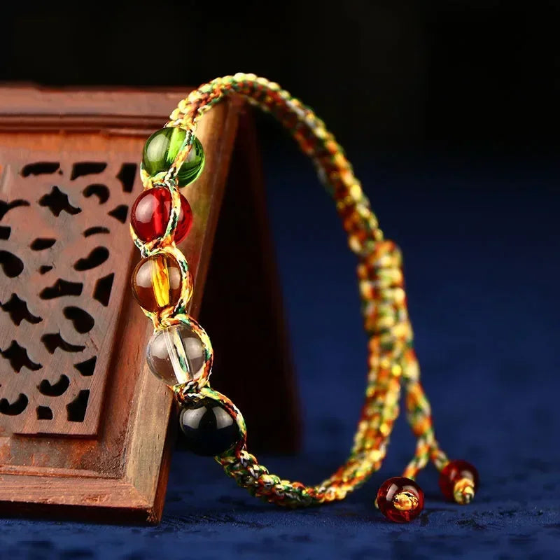 Feng Shui Five Elements Tibetan Knot Bracelet