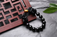 Thumbnail for Feng Shui Black Obsidian Wealth Bracelet