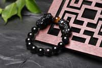 Thumbnail for Feng Shui Black Obsidian Wealth Bracelet