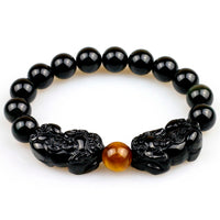 Thumbnail for Feng Shui Black Obsidian Wealth Bracelet