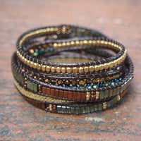Thumbnail for Firefall  Agate Wrap Bracelet