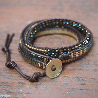 Thumbnail for Firefall  Agate Wrap Bracelet