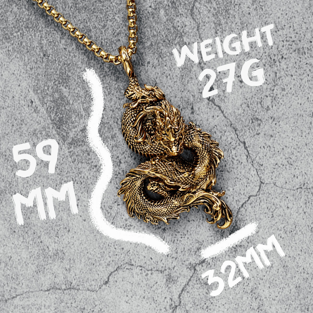 Flying Dragon Pendant
