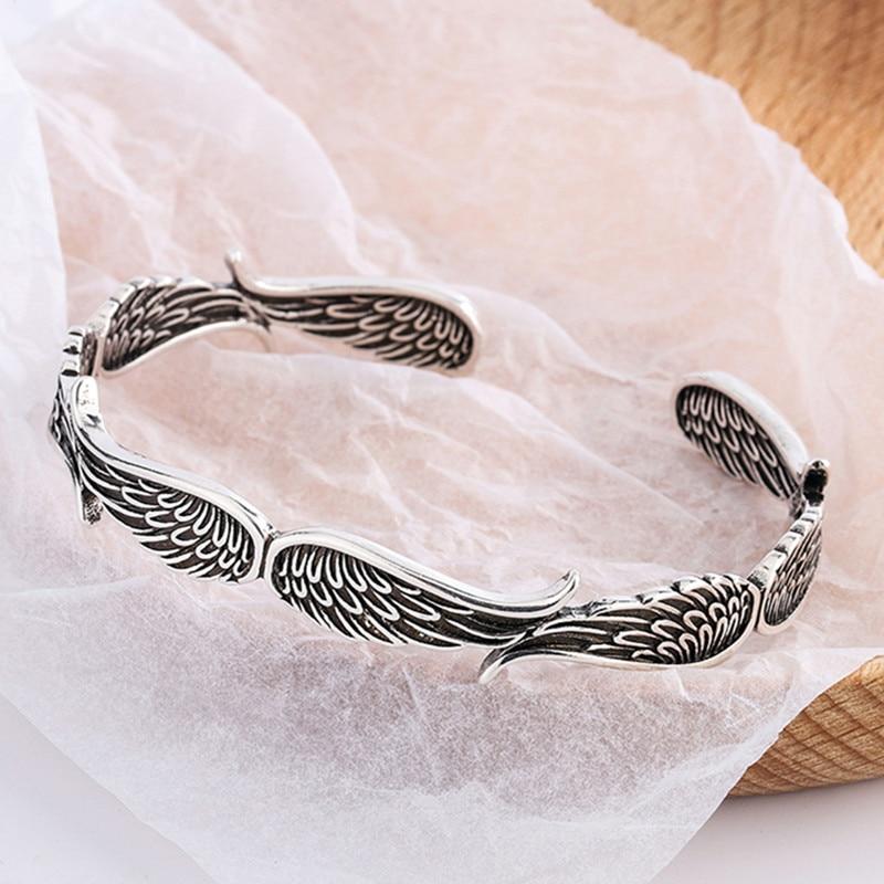 Angel Wings 'PURITY' Bangle