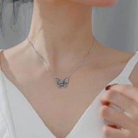 Thumbnail for THAI SILVER Stylish & Elegant Butterfly Necklace