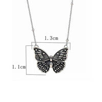 Thumbnail for THAI SILVER Stylish & Elegant Butterfly Necklace