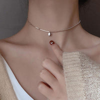 Thumbnail for THAI SILVER Feminine Choker Necklace