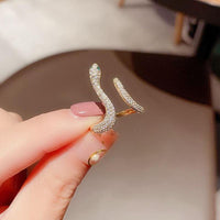Thumbnail for THAI SILVER Sparkly Snake Rings