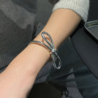 Thumbnail for THAI SILVER Darling Bowknot Bangle