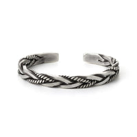 Thumbnail for THAI SILVER Men's Braided Bangle