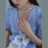 Thumbnail for Freshwater Pearl Clavicle Chain