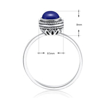 Thumbnail for 925 Sterling Silver Lapis Lazuli Stone Ring