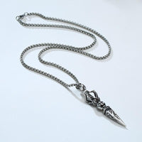 Thumbnail for Stainless Steel Buddhist VAJRA PROTECTION Pendant Necklace