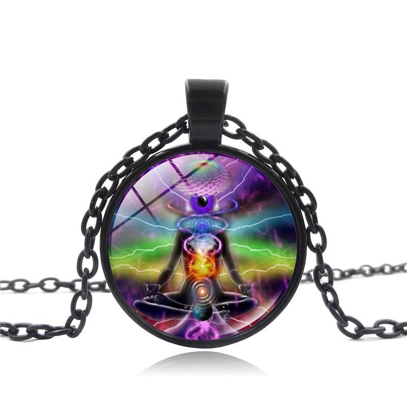 Chakra Reiki Power Pendant Necklace