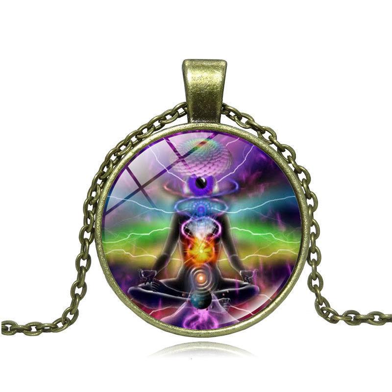 Chakra Reiki Power Pendant Necklace