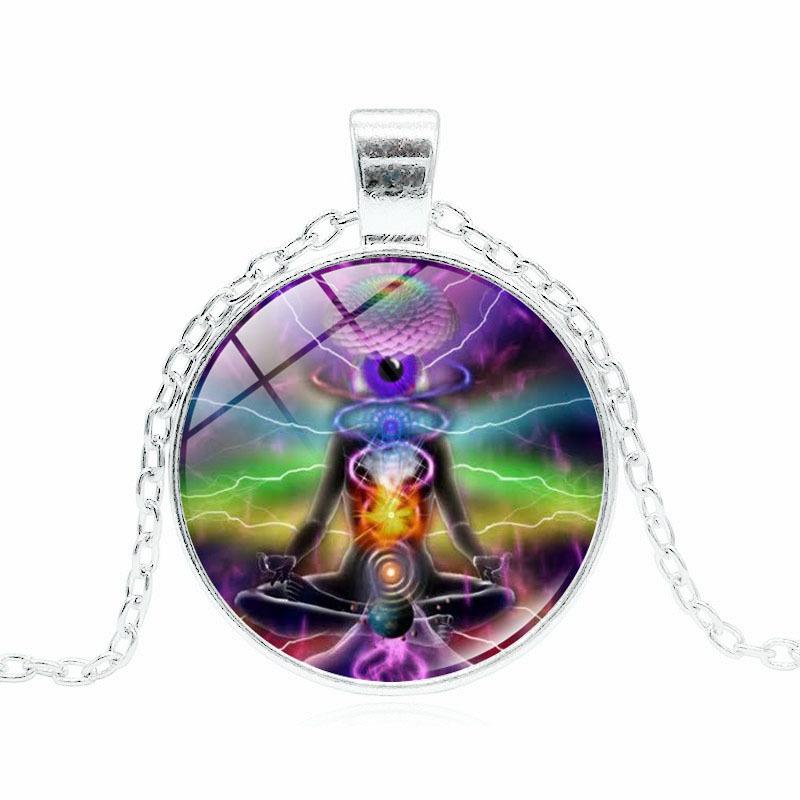 Chakra Reiki Power Pendant Necklace