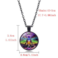 Thumbnail for Chakra Reiki Power Pendant Necklace