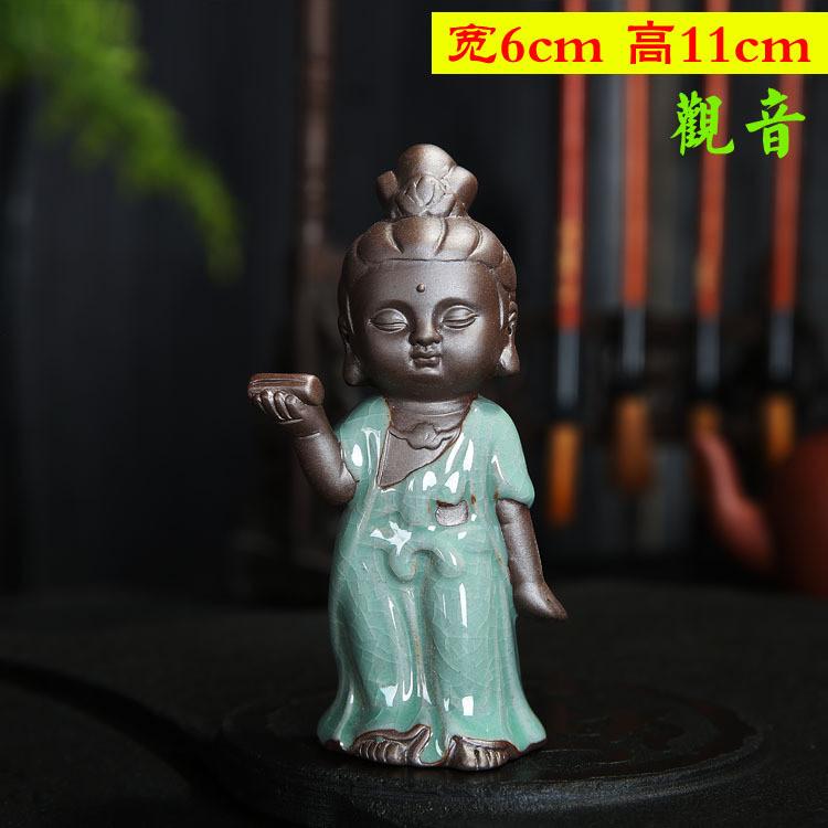 Guanyin Buddha Tea Pet Figurine