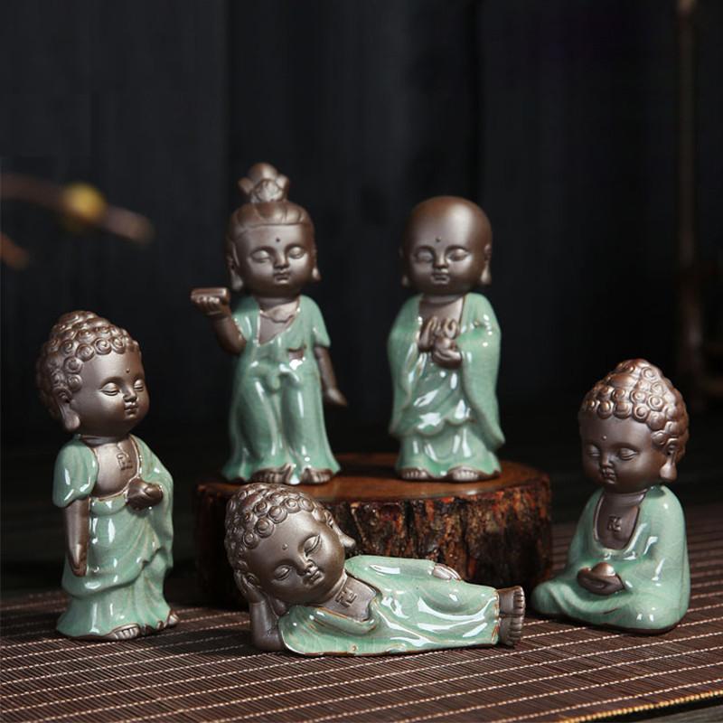 Guanyin Buddha Tea Pet Figurine