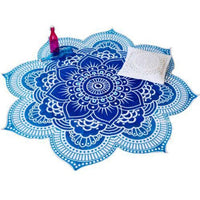 Thumbnail for Glorious Lotus Flower Shaped Mandala Tapestry