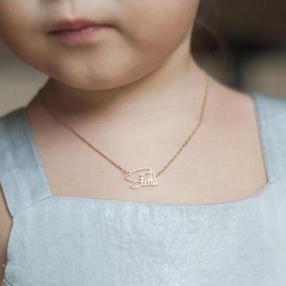 Cute n Sweet Personalized Necklace - Sizing for Babies to Young Girls