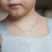 Thumbnail for Cute n Sweet Personalized Necklace - Sizing for Babies to Young Girls