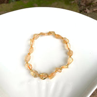 Thumbnail for Natural Beaded Citrine 'ABUNDANCE' Bracelet