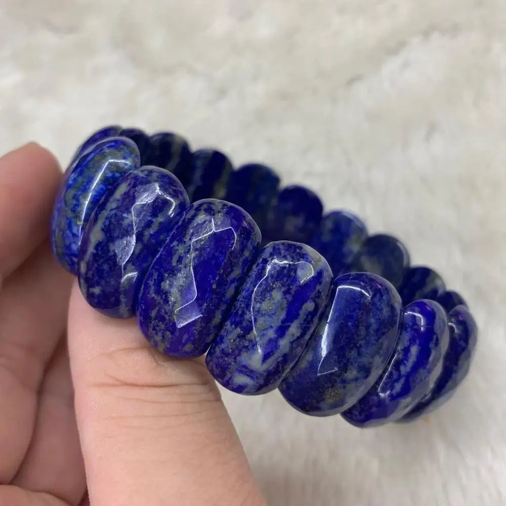 x_Luscious Large Lapis Lazuli & other Natural Stone Bracelets YourSoulPlace