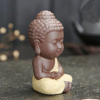 Thumbnail for Hand Painted Buddha Tea Pet Miniature