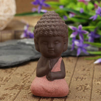 Thumbnail for Little Handcrafted Ceramic Tea Pet Buddha