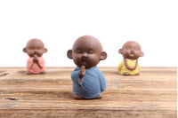 Thumbnail for Little Zen Monk Tea Pet Figurine