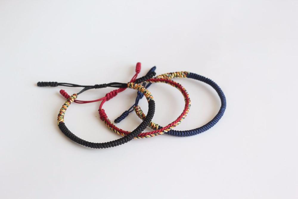 COMPASSION- 3Pc/Set Tibetan Hand Tied Lucky Knot Bracelets