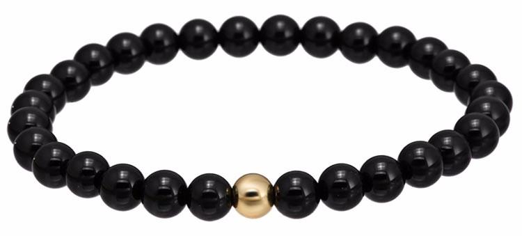 3 pc set of Men's Natural Stone Bracelets-Embrace Positivity!