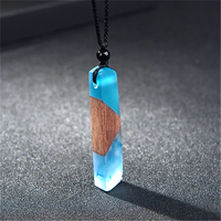 Thumbnail for Natural Wood And Water Anti-Anxiety Necklace