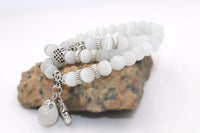 Thumbnail for Cat's Eye White Opal Stone Pi Xiu THIRD EYE Wealth Charm Bracelet