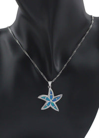 Thumbnail for Opal Starfish Pendant
