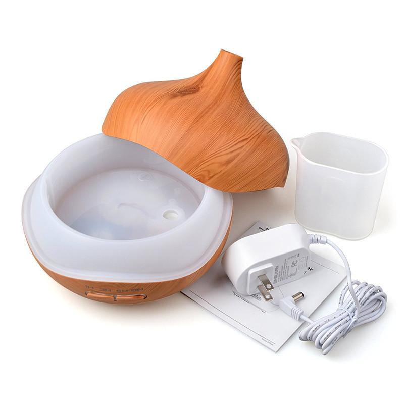 Attractive Wood Grain Ultrasonic Aromatherapy Essential Oil Diffuser