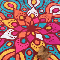 Thumbnail for Colorful Mandala Beach and Yoga Tapestry