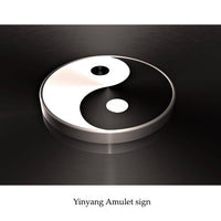 Thumbnail for Hand carved Yin Yang Sign  Lucky Rope Necklace