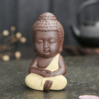 Thumbnail for Hand Painted Buddha Tea Pet Miniature