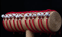 Thumbnail for 2022-The Year of the TIGER  ! Pure 999 Silver Chinese Zodiac Animal Red Rope bracelets