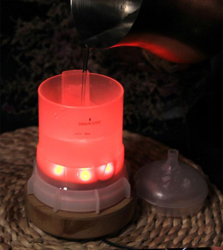 Vase Aromatherapy 3D Light  Essential oil Diffuser and Humidifier