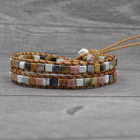 Thumbnail for 2 Strand Natural Agate Friendship Bracelets