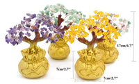 Thumbnail for Feng Shui Mini Crystal Money Tree Bonsai Style