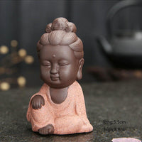 Thumbnail for Hand Painted Buddha Tea Pet Miniature